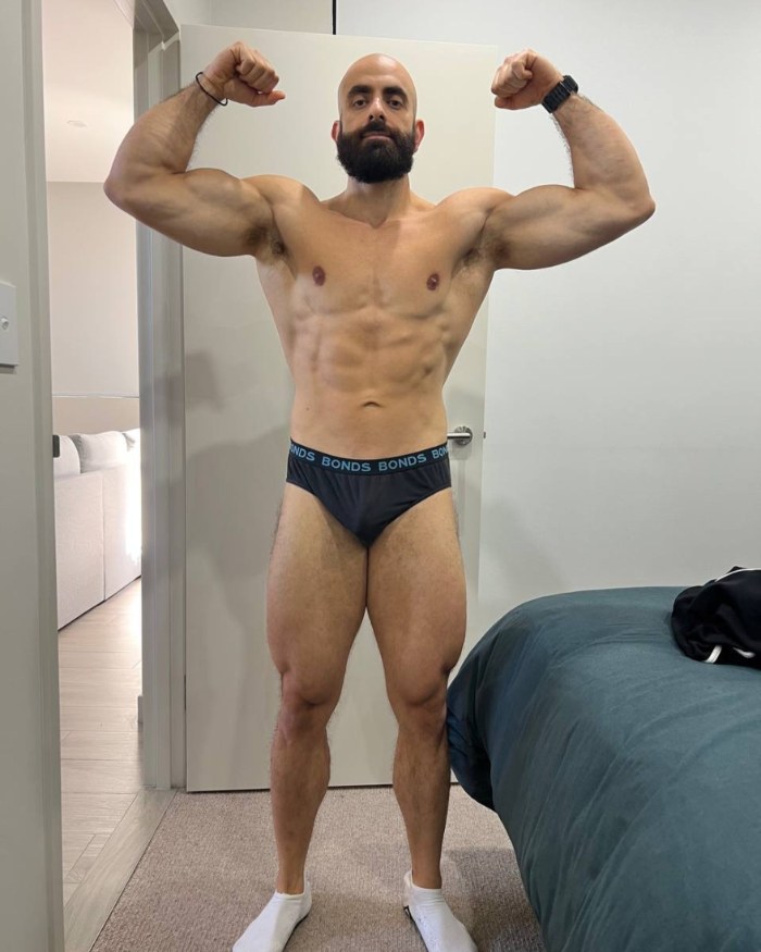 The same client after the program