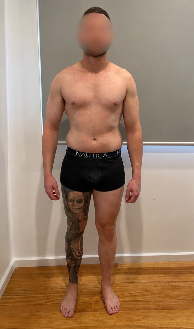 Client before starting Human Blueprint